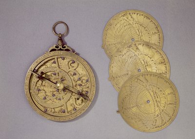 Astrolabe, 1216 - Abu Bakr Ibn Jusuf